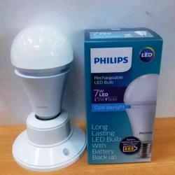 LED Philips 7 Watt Rechargeable